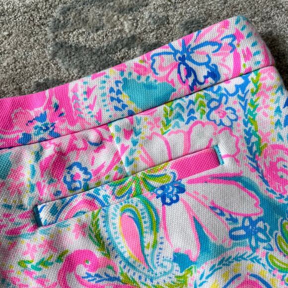 Lilly Pulitzer Buttercup Knit Short Multi Flock Full of Fun 6 NWT $78 - Picture 5 of 7